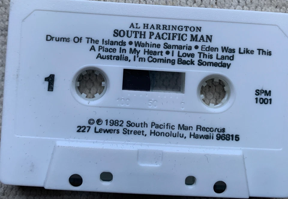 AL HARRINGTON-The South Pacific Man Cassette - Image 2 of 3