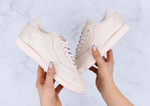 Reebok Princess Leather Damen Sneaker Leder Schuhe Classic Club beige rosa 37 38 - Bild 2 von 6