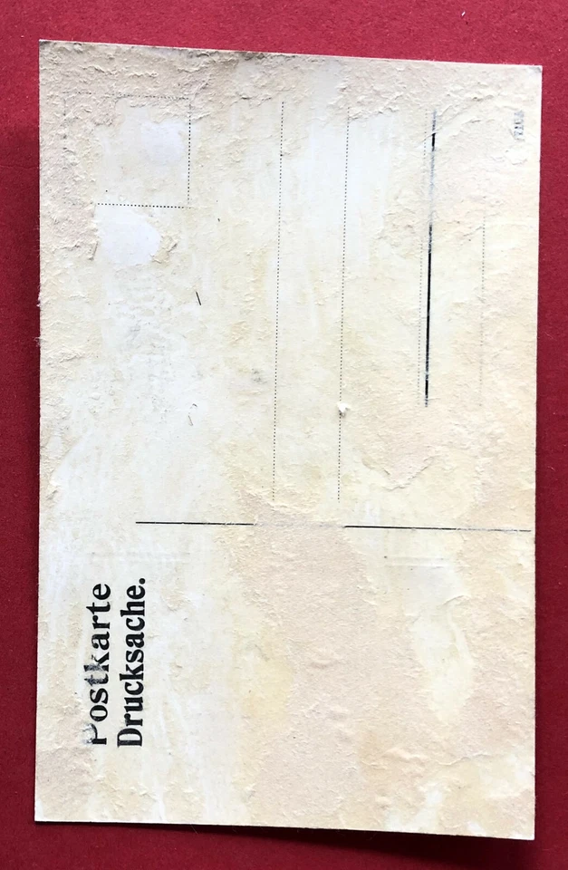 Reklame AK MEISSEN um 1906 Bierkühler von B. Baarmann   ( 71273 - Bild 2 von 2