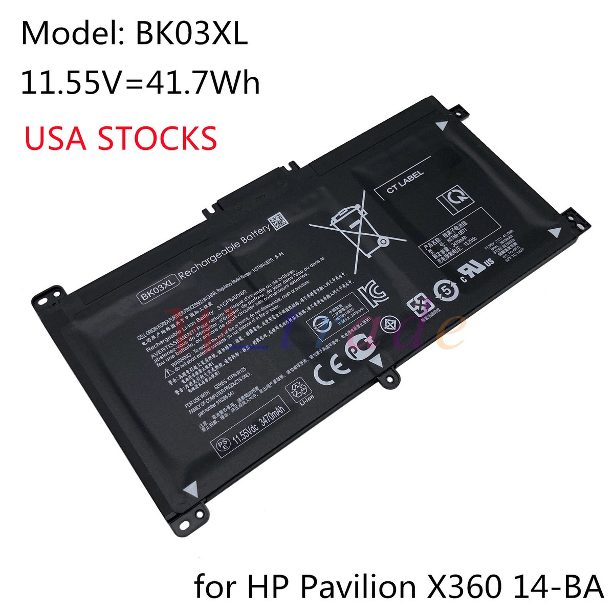 Battery Replacement Pavilion X360 Ram Upgrade New Battery BK03XL