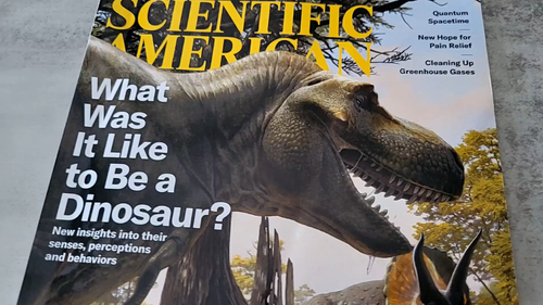 SCIENTIFIC AMERICAN MAGAZINE September 2024 Dinosaurs, Greenhouse, Spacetime - Video 1 of 1