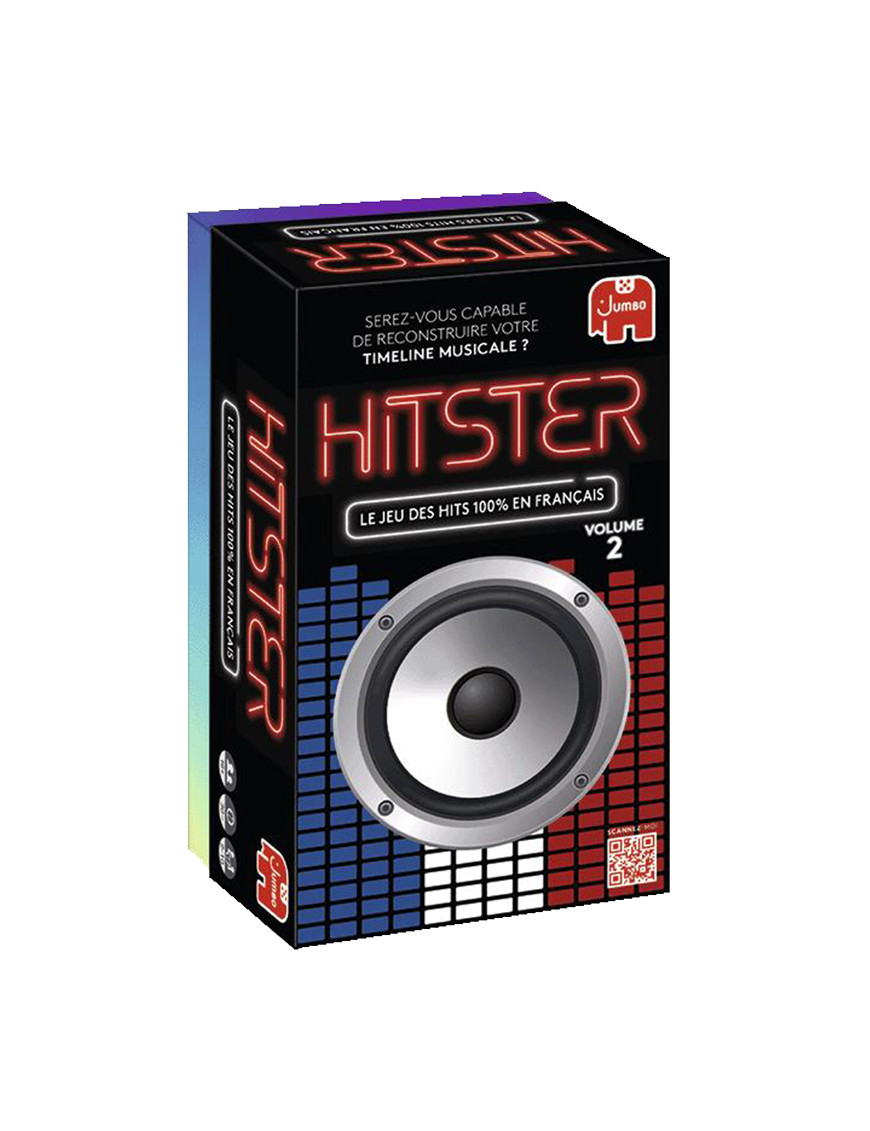 Hitster Chansons Françaises Jeu de Cartes Quizz Musical Dujardin Famille Adulte