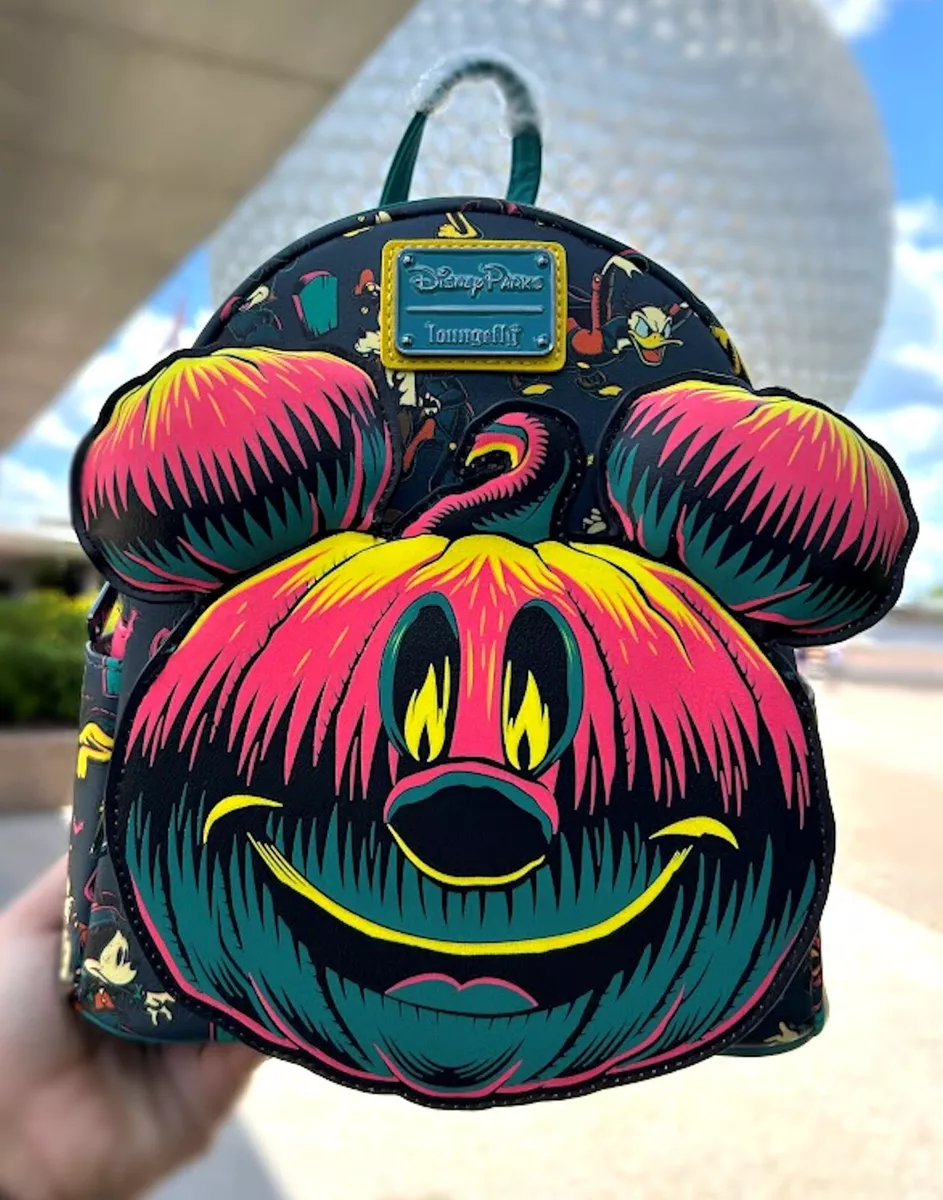 Loungefly mickey shop pumpkin backpack