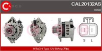 Casco Lichtmaschine Generator 90A 12V FüR Nissan Patrol GR V Wagon 3.0 Dti