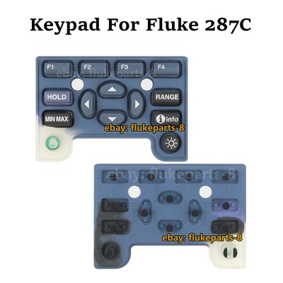 Keypad For Fluke 287C True RMS Electronics Logging Tester Keyboard Buttons Parts