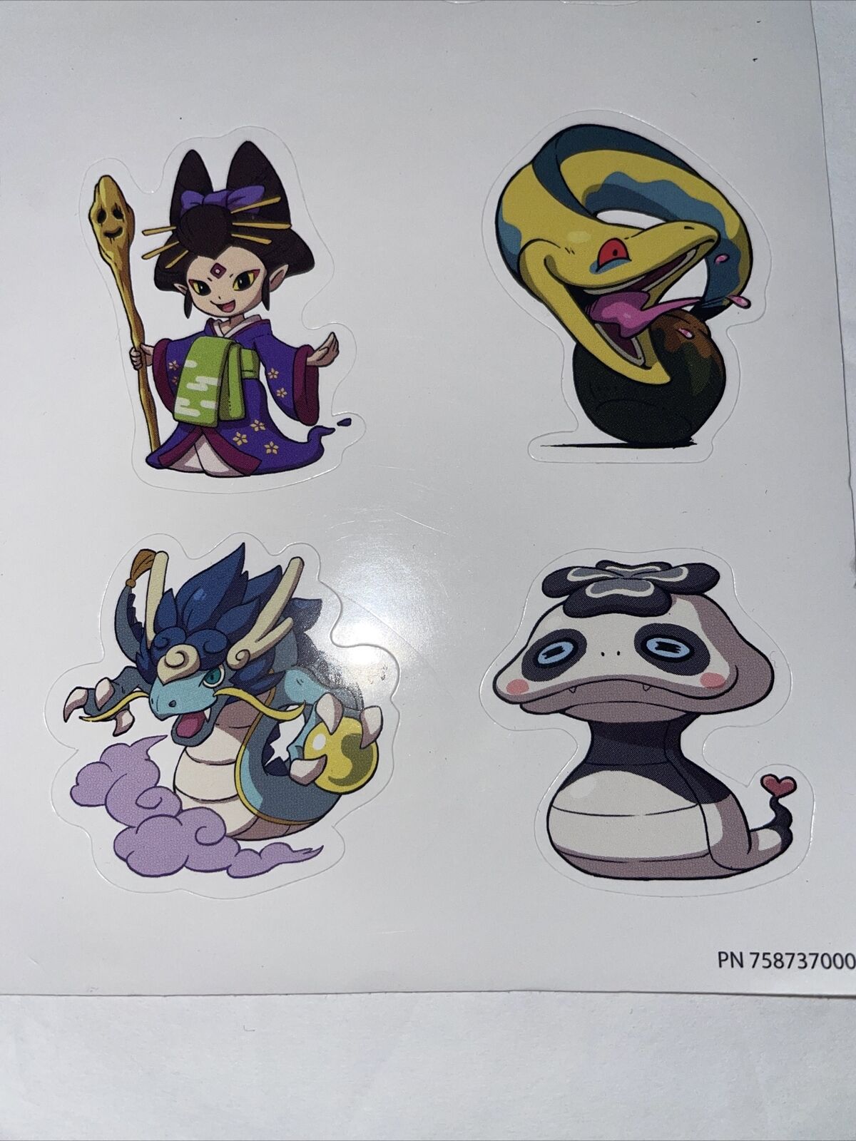 Yo-Kai Watch Stickers Yokai Watch Poster by Amanomoon