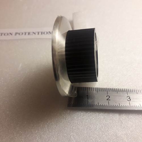 KNOPF POTENTIOMETER Achse 6mm, Klemmschraube Hut und Rock Alu.D36,5mm.H15mm. - Bild 5 von 6