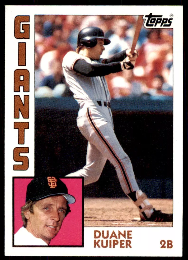 Duane Kuiper trading card