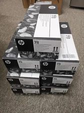 Lot of 7 HP 711 Printhead Box DesignJet T120 T520 C1Q10A (*Box Only*)