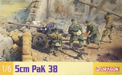 Dragon 75016 1/6 Scale WW.II German 5cm Pak38 (Plastic model)