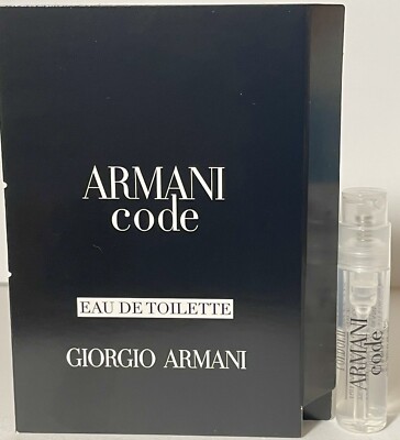 ARMANI beauty Code Eau de Toilette Fragrance Sample/Travel SZ