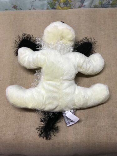 Ganz Webkinz 8” Black & White Cheeky Dog No Code - Picture 4 of 5
