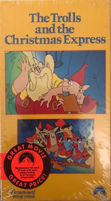 The Trolls and the Christmas Express(VHS 1988 Paramount)Roger