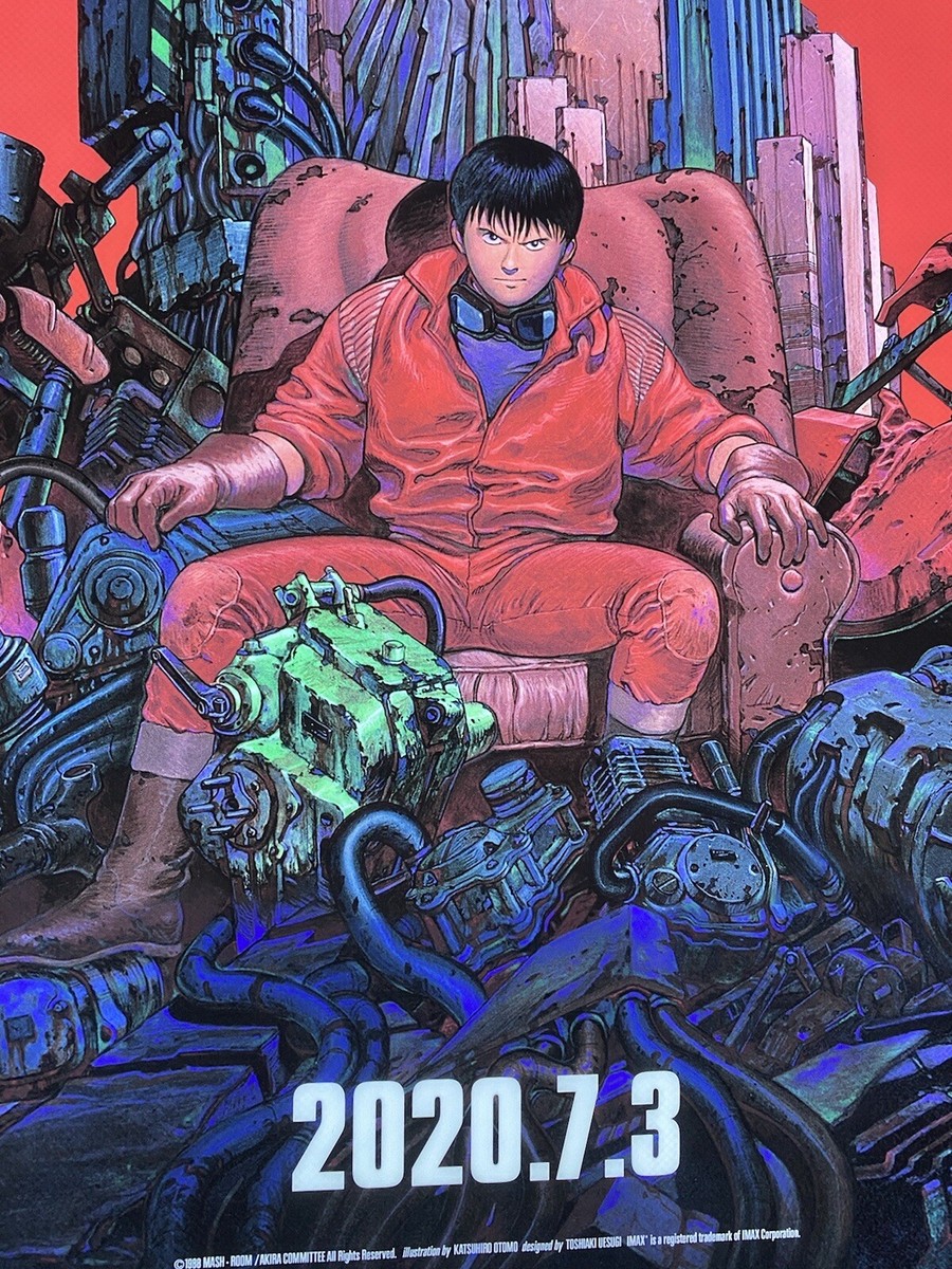 Akira Imax Movie Poster.(Red) | eBay UK