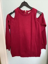 NWT MICHAEL KORS Cold Shoulder Sweater size S