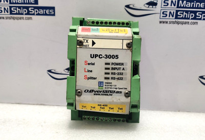 Overlandas UPC-3005 Serial Line Splitter Power Eingang A RS-232 RS-422