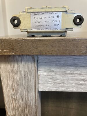 Waldmann Transformer  Typ 150 147 18 VA  primary 120V 50/60Hz
