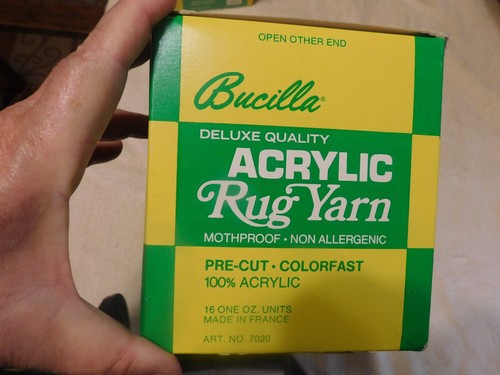 BUCILLA PRE-CUT RUG YARN, ACRYLIC. MULTI COLORS | eBay