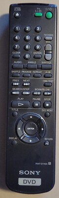 SONY RMT-D116A DVD Remote Control - Original Controller OEM Tested