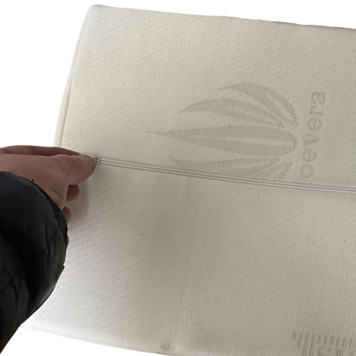 Luxurious Memory Foam Pillow for Ultimate Comfort Neck 50cm*30cm*10/7cm White - Picture 13 of 13