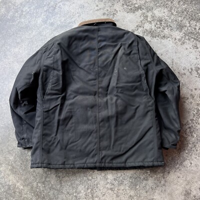 Carhartt Detroit Jacket ブラック 裏キルティング 90s Carhartt OG Detroit Jacket - Black / Black | Flatspot