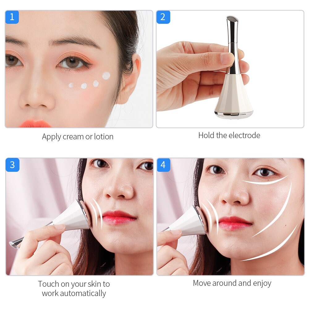 3D Microcurrent Face Lift Roller Massager for Face Lifting