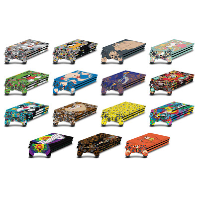 OFFICIAL LOONEY TUNES GRAPHICS AND CHARACTERS VINYL SKIN FOR SONY PS4 PRO BUNDLE