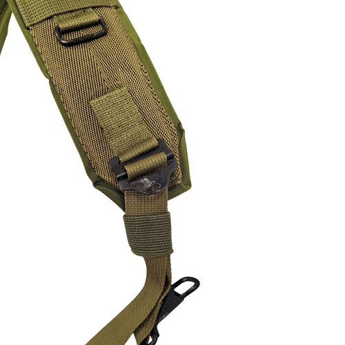 US Webbing Harness Load Bearing Molle Belt System Army Alice LC2 Suspender Olive - Picture 6 of 6