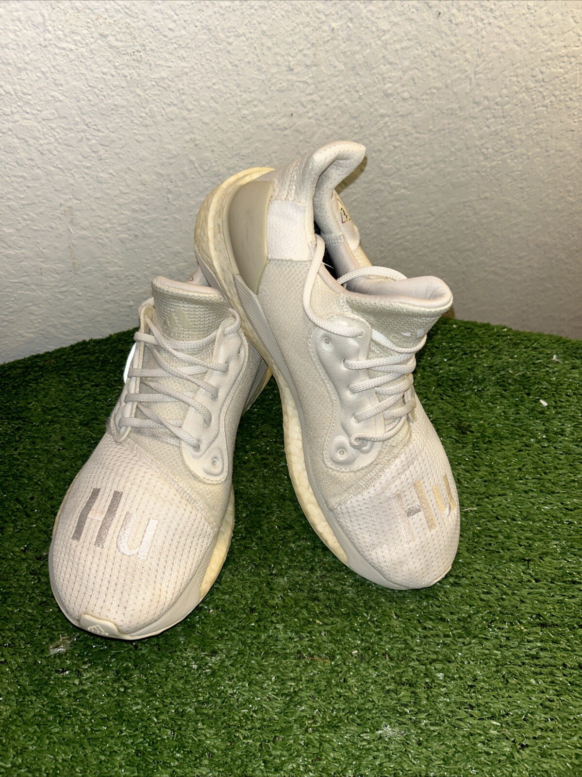 SAOLA Adidas Uomo Solar Hu Pharrell Sneakers Scarpe Casual Taglia 8 5 EG7767