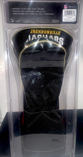 NFL Licensed Jacksonville Jaguars Golf Driver Headcover 460cc Wincraft Co. - Picture 4 of 8
