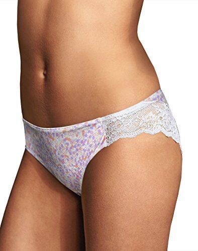 Maidenform Comfort Devotion Lace Back Tanga Panty - Mosaic - Size 5 - New - Picture 1 of 1