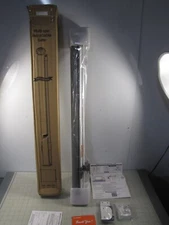 Multiuse Retractable Mesh Safety Gate for Babies Pets Indoor Outdoor Grey NEW