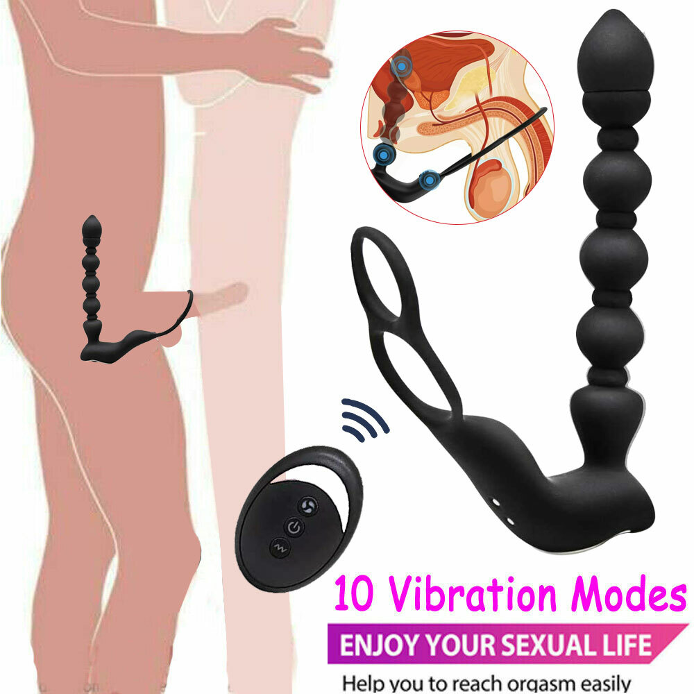 Vibrating Male Prostate Massager Penis Cock Ring Anal Butt Plug Sex Toy for Men | eBay Vibrating Male Prostate Massager Penis Cock Ring Anal Butt Plug Sex Toy for Men | eBay