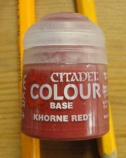 Citadel Base Paint: Khorne Red by Games Workshop GAW21-04