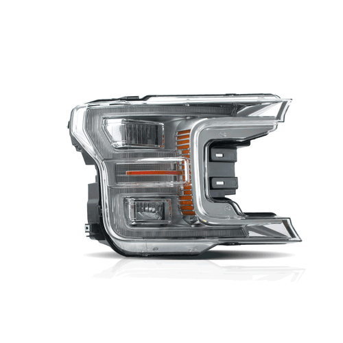 Pair Full LED Headlights Assembly for Ford F150 Pickup XLT XL SSV king 2018-2020 - Foto 17 di 39