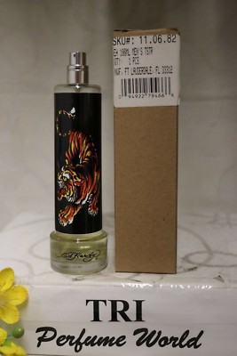 ED HARDY Christian Audigier New Wave Fragrances EDT Men Spray 3.4