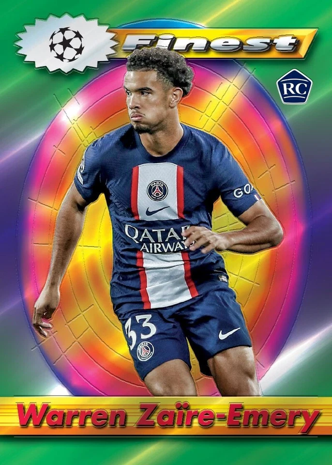 2022-23 Topps Finest Flashbacks UEFA Club Competitions Hobby Box  - Image 2 of 4