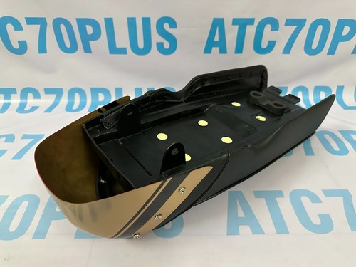 Honda SS50 Z SS50Z SS50 Z Cafe Racer Sport Motorcycle New Seat, Gold Metal Cowl. - Picture 12 of 12