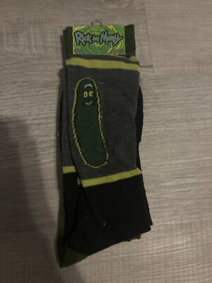 Pickle Rick - Rick & Morty Novelty Socks 2 Pack - Awesome & Funny Gift!