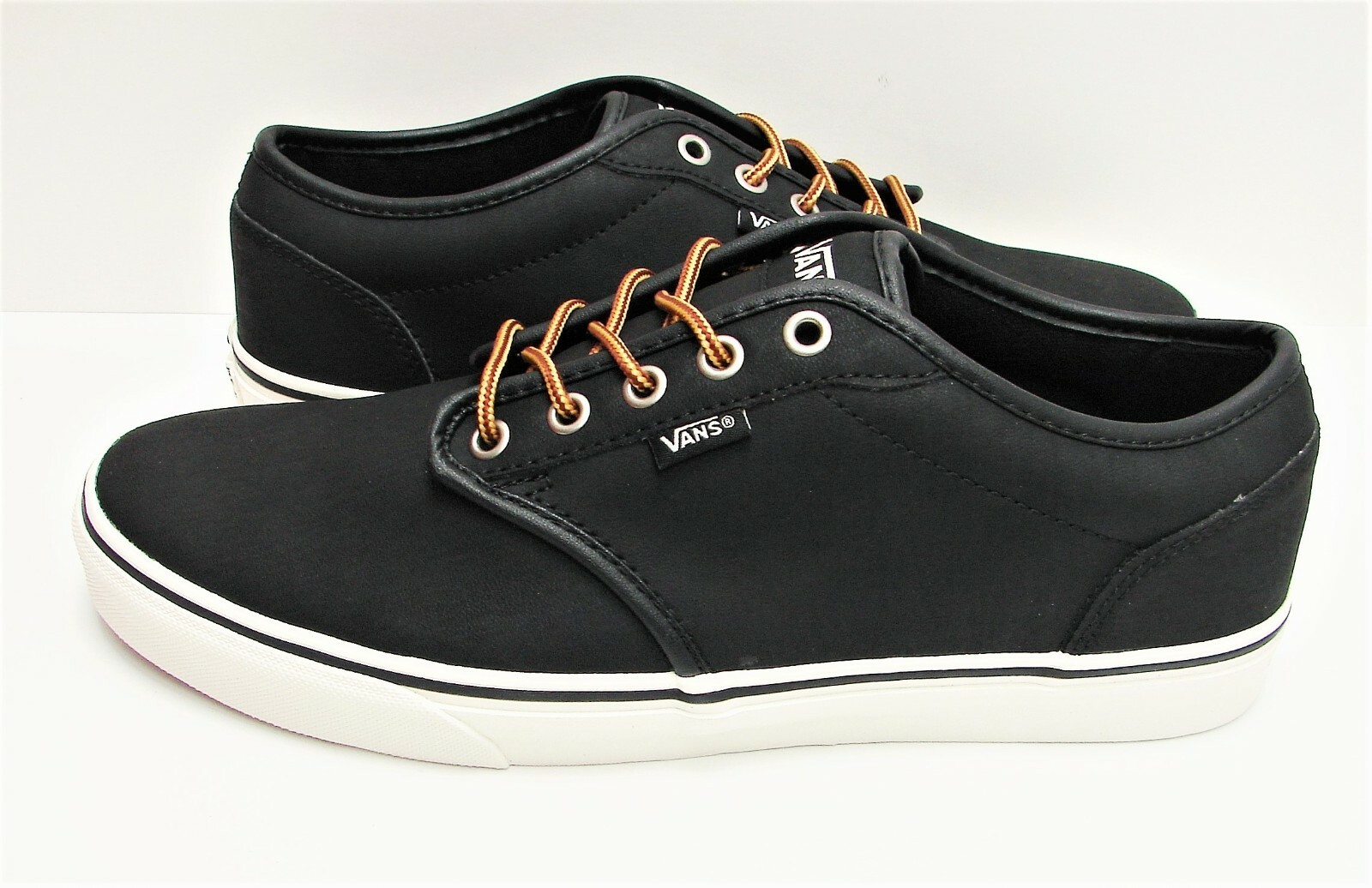 Vans Atwood Leather Black Marshmallow 