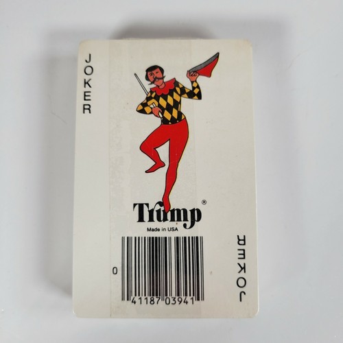 Vintage TRUMP Playing Cards New and Sealed Made In The USA Birds Art - Picture 2 of 6