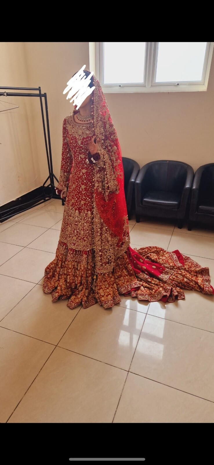 asian pakistani bridal Farsi wedding dress image 5