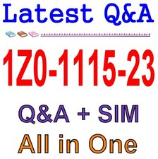 Best Exam Practice Material for 1Z0-1115-23 Exam Q A
