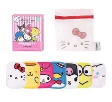 NEW The Original MakeUp Eraser Hello Kitty  Friends 7 Day Set With Laundry Bag