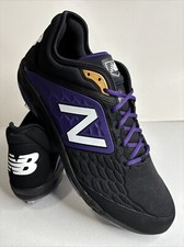 New Balance L3000BP4 Molded Baseball Cleats Men Size 17 Purple/Black NWOB