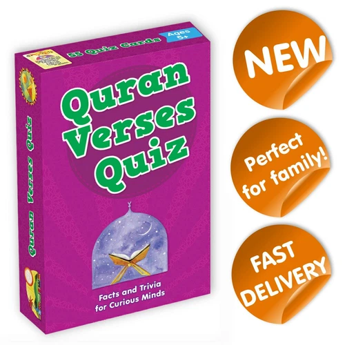 Quran Verses Quiz Cards - Goodword - Islam Children card game Allah Arabic
