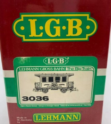 G Lehmann LGB The Big Train Passenger Car 3036 Circus Sensation | eBay