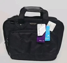 Targus Zip-Thru 14" Notebook Laptop Bag Carrying Case Corporate Traveler Black
