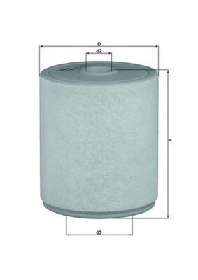 MAHLE Luftfilter LX 2049/4 Filtereinsatz für AUDI A6 4GA C7 A7 4G5 4GC 4GD 4G2