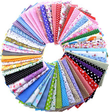 Colored Craft Felt Fabric Patchwork Cotton Sheets 50 Pieces 20 X 20Cm,Assorted C